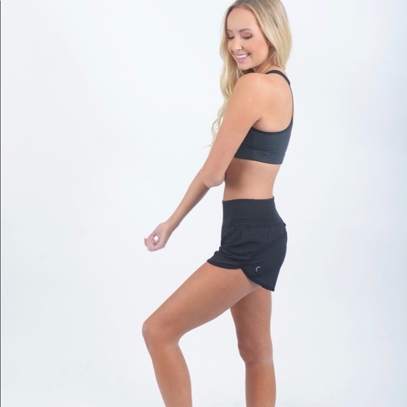 NWT Zyia Black Trainer Shorts - Picture 2 of 3